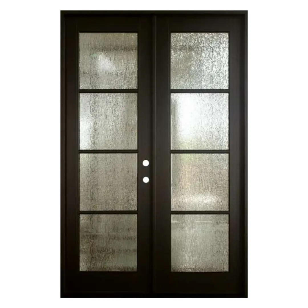 4 Lite Vertical Fiberglass Door