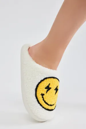 All Smiles Slippers - Yellow