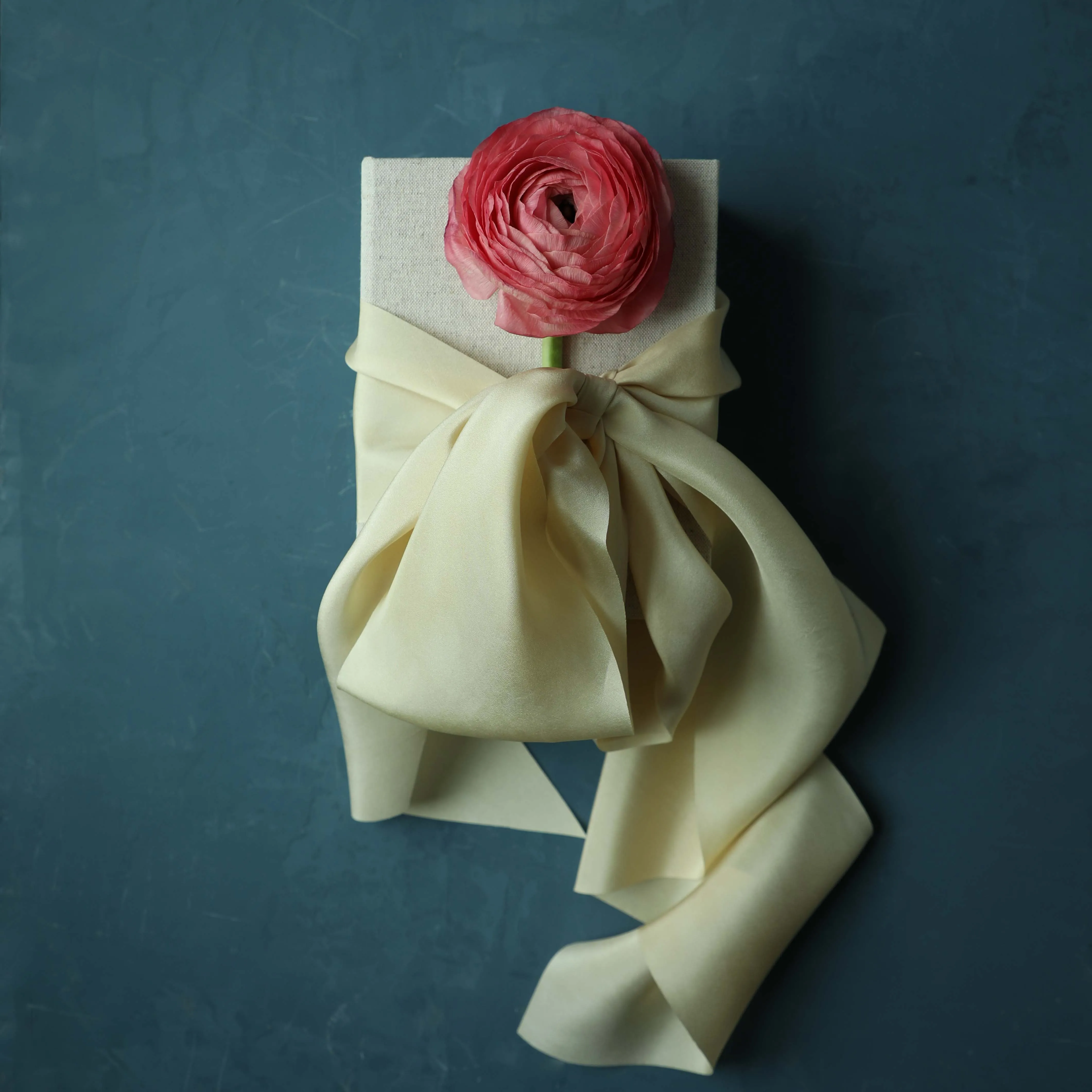 Antique Gold Silk Ribbon