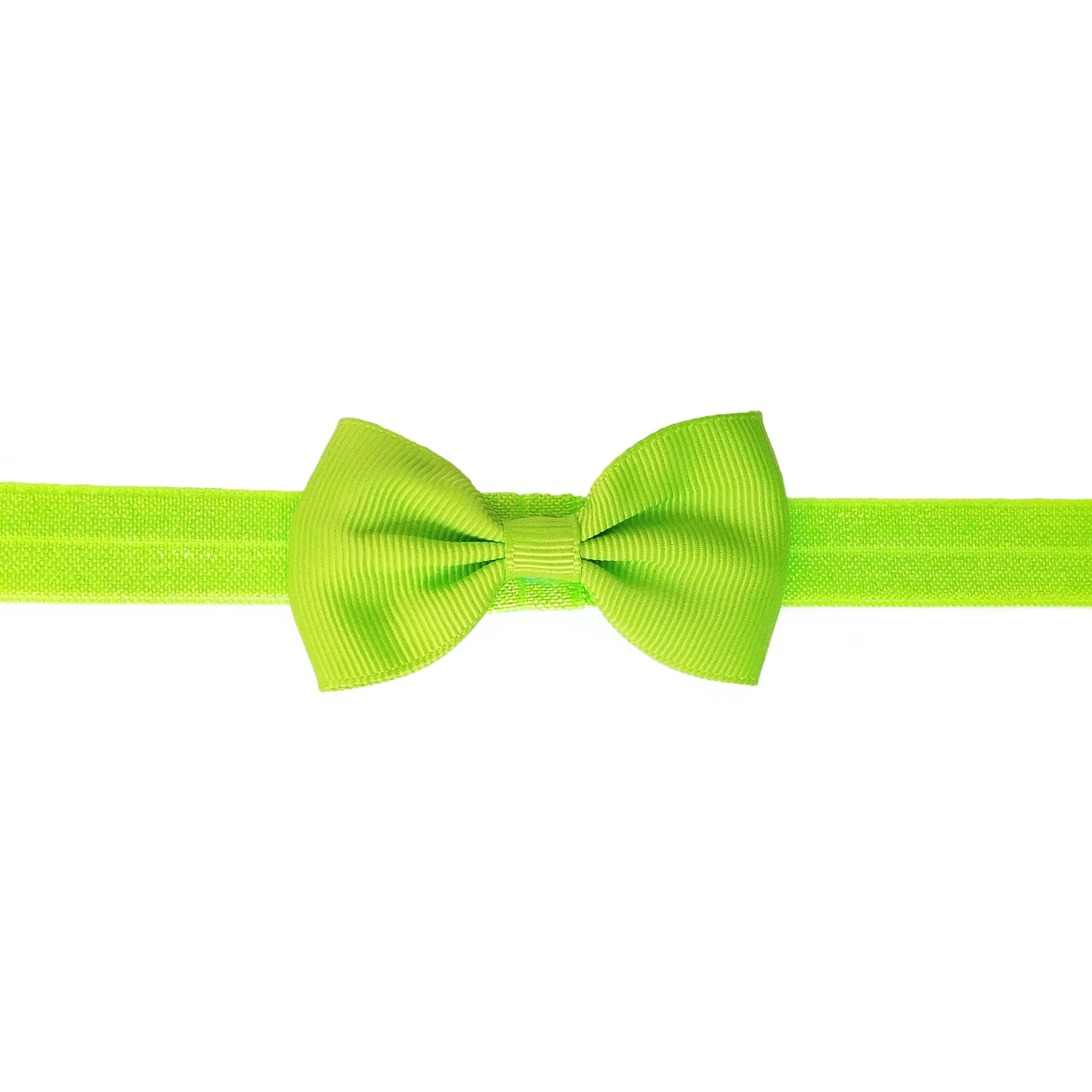 Aqua Blue 2.5" Grosgrain Hair bow Headband