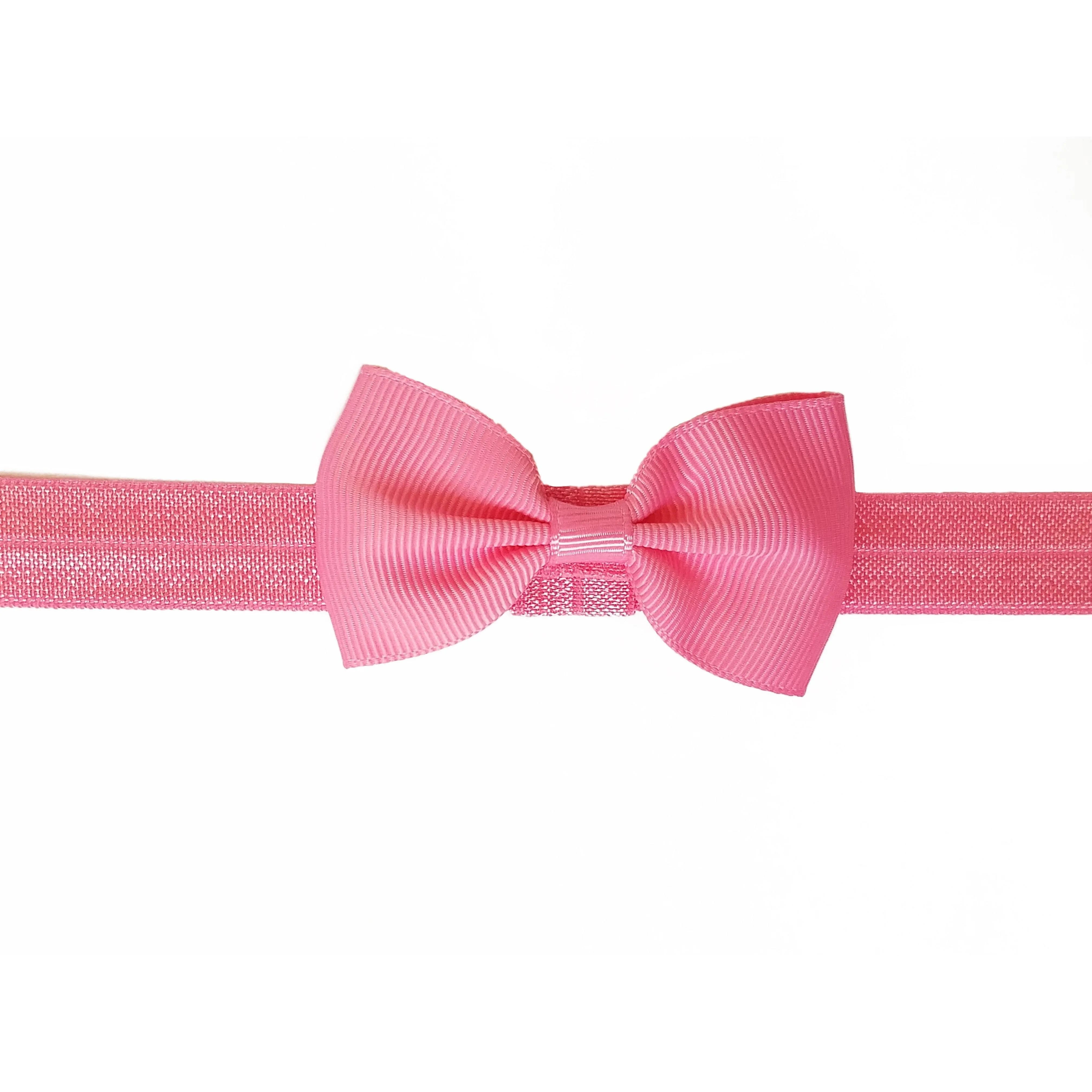 Aqua Blue 2.5" Grosgrain Hair bow Headband