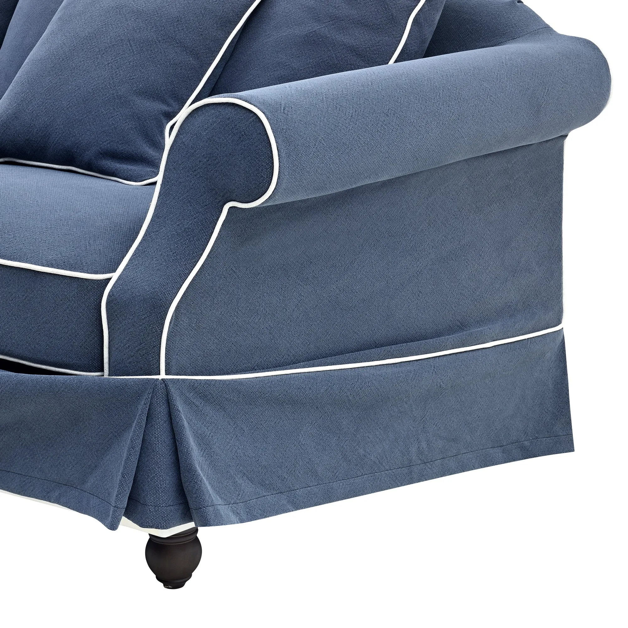 Avalon Hamptons 3 Seat Sofa Navy