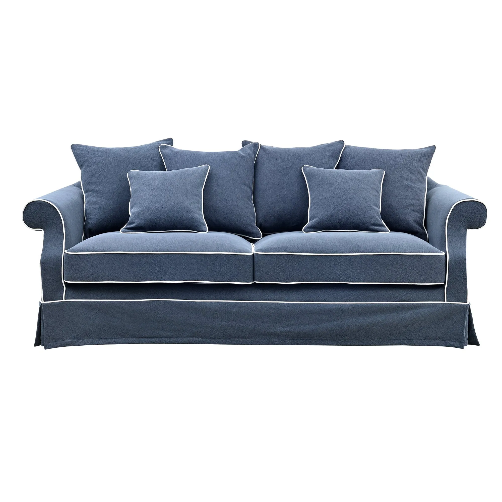Avalon Hamptons 3 Seat Sofa Navy