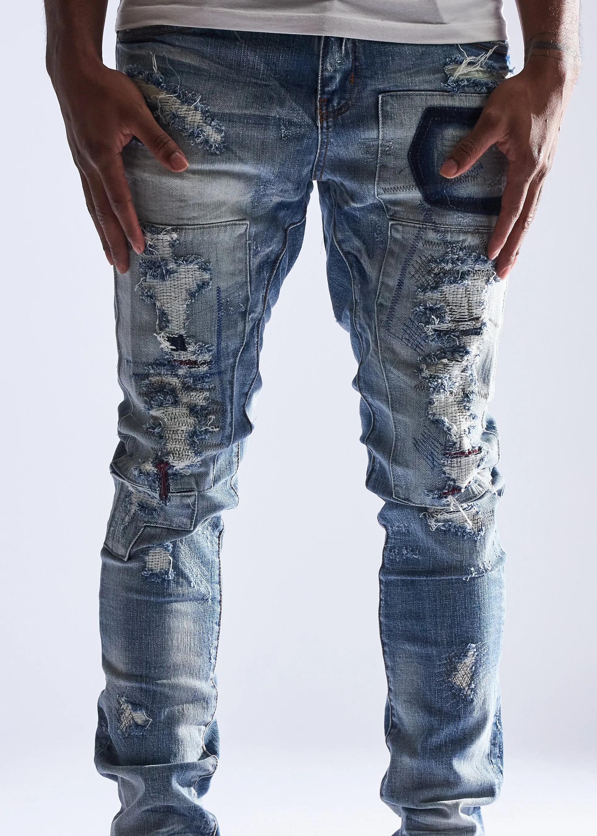 Barker Denim (Light Blue)