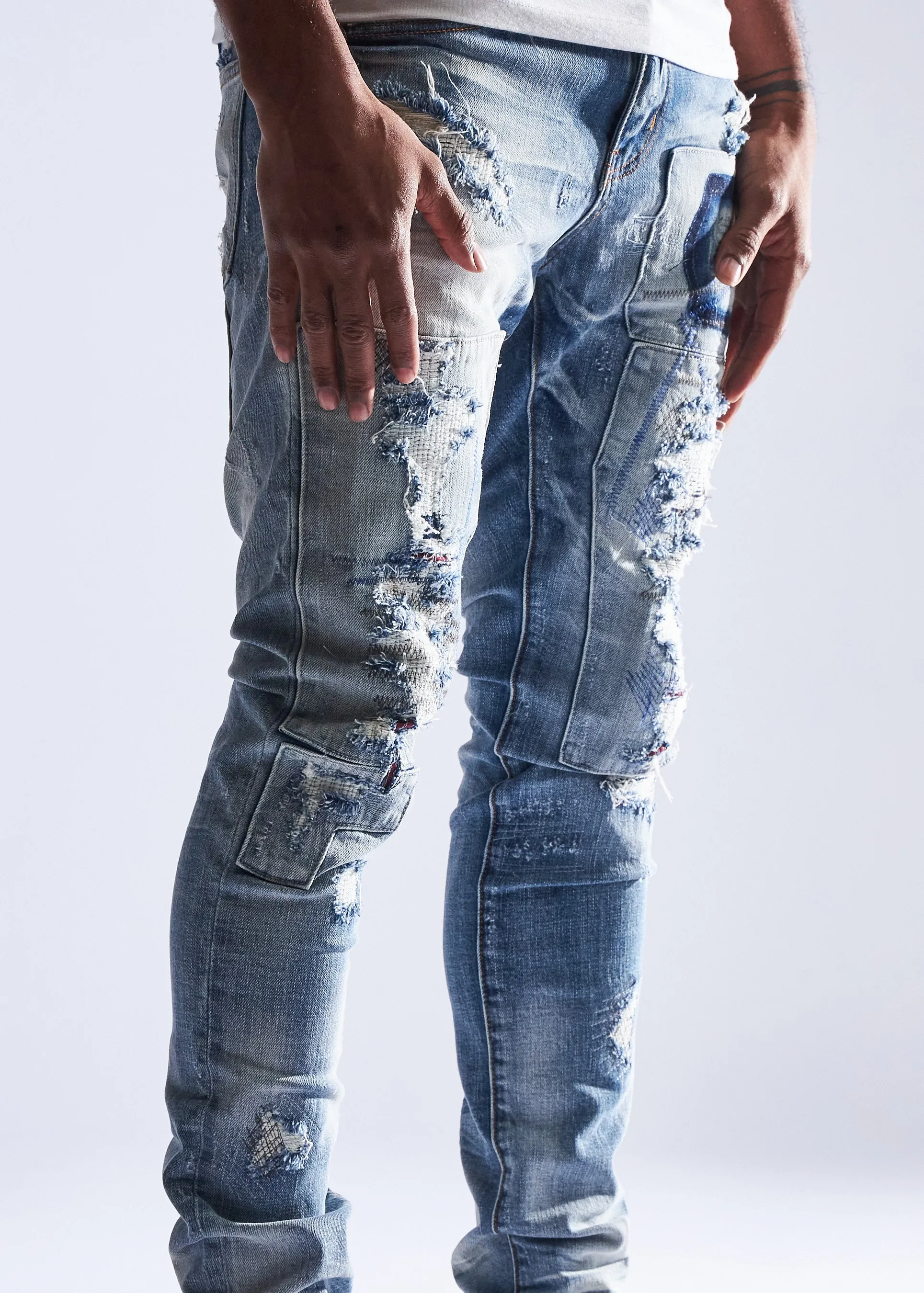 Barker Denim (Light Blue)