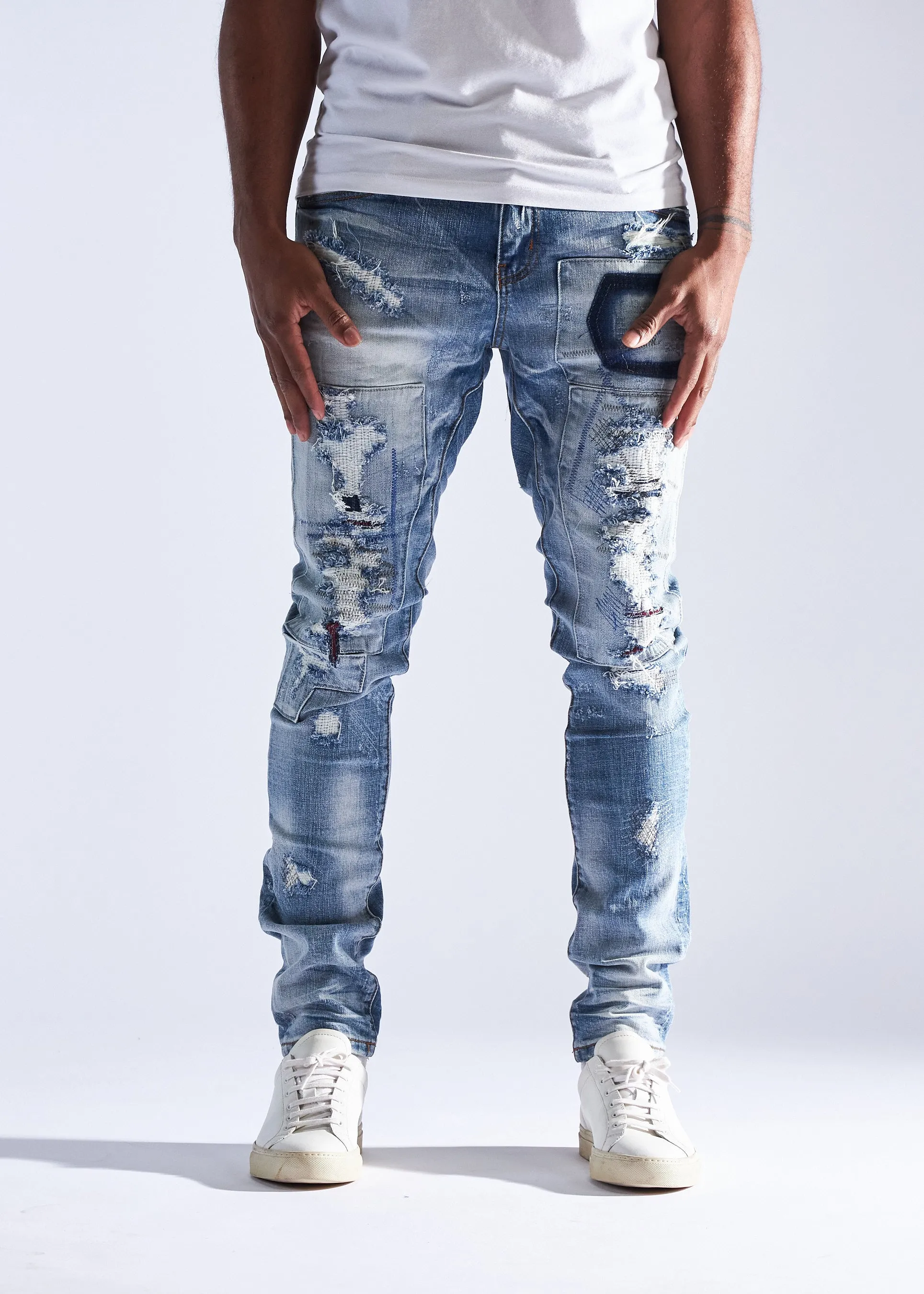 Barker Denim (Light Blue)