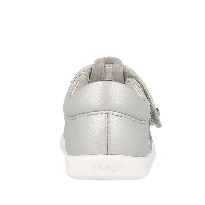 Bobux IWalk IW Zap II Sandal Metallic Silver  Shoe Sandal