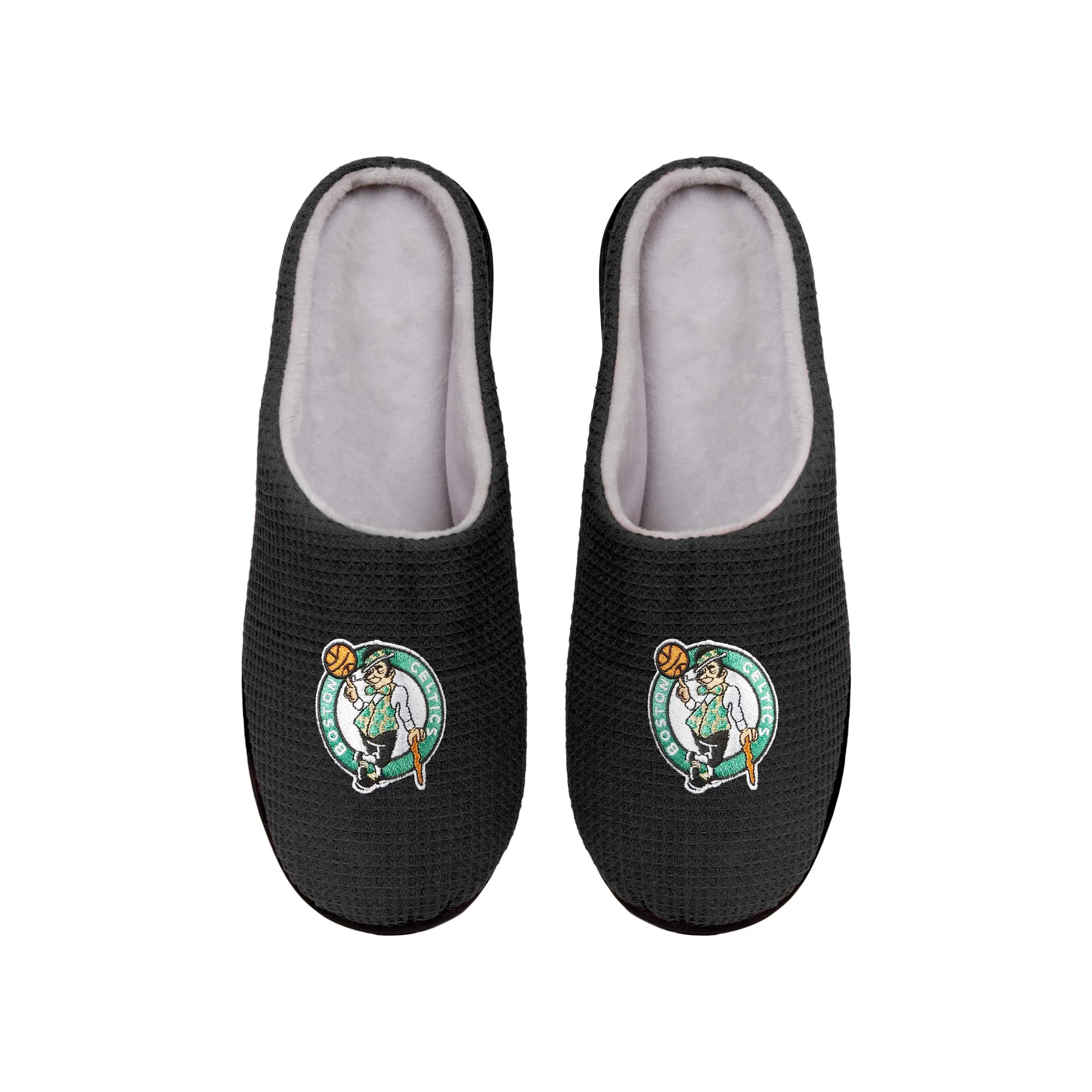 Boston Celtics NBA Mens Memory Foam Slide Slippers