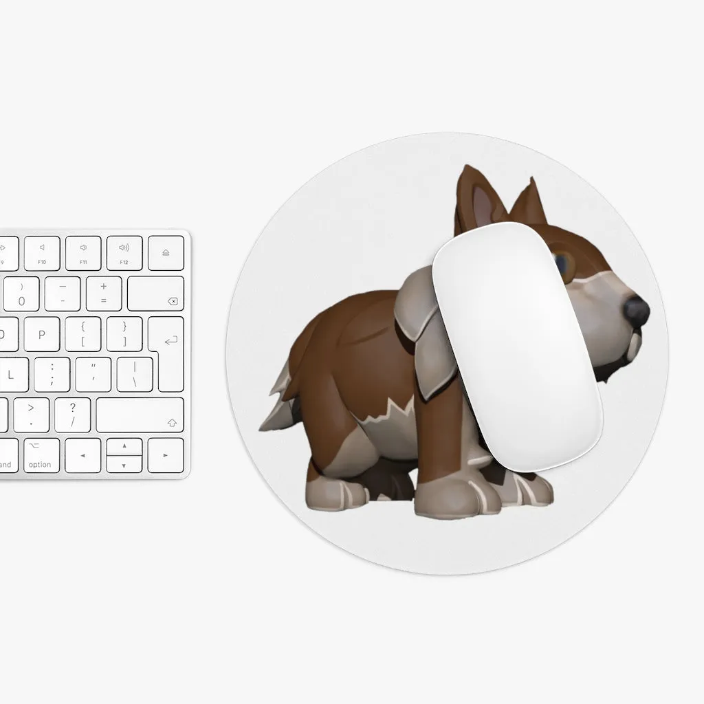 Brown Dog Mouse Pad