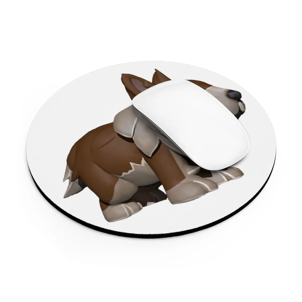 Brown Dog Mouse Pad
