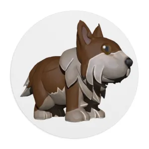 Brown Dog Mouse Pad