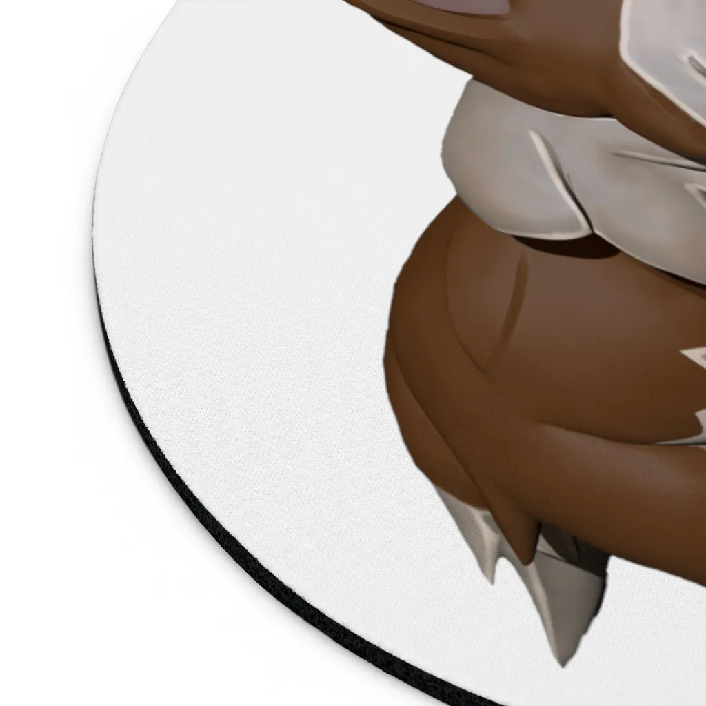 Brown Dog Mouse Pad