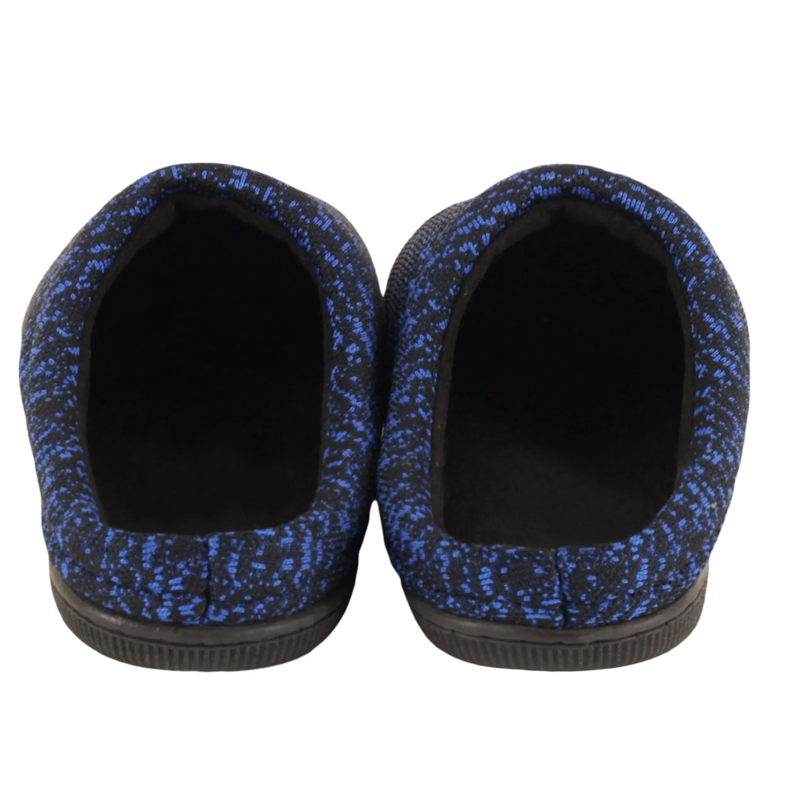 Buffalo Bills NFL Mens Poly Knit Cup Sole Slippers