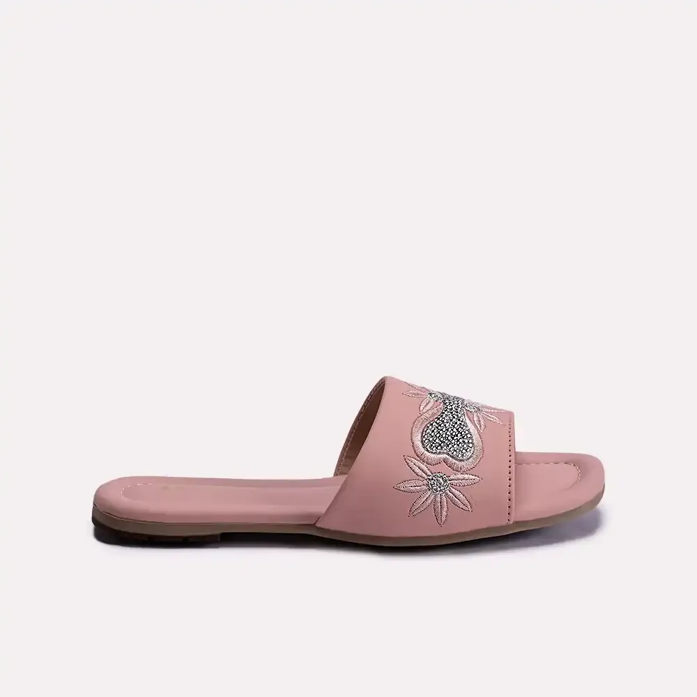 Camila Pink Fancy Slippers 0412341