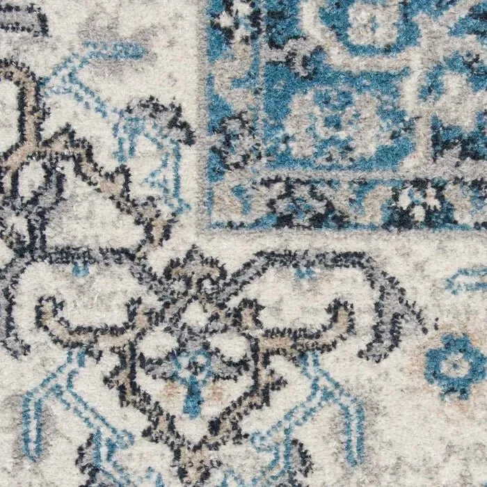 Carina CNA02 Grey/Blue Rug