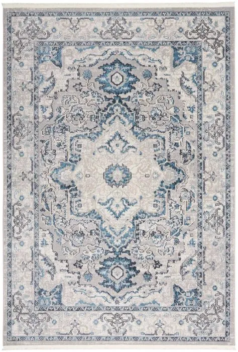 Carina CNA02 Grey/Blue Rug