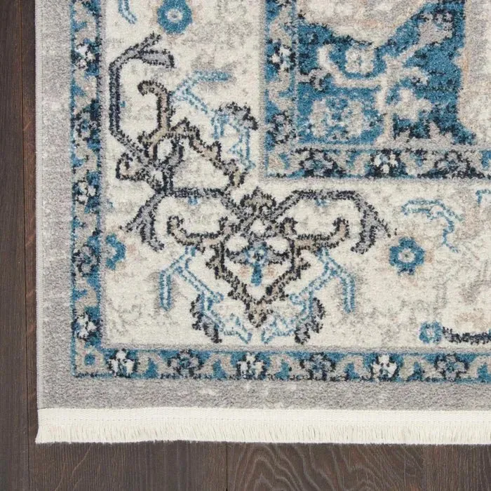 Carina CNA02 Grey/Blue Rug