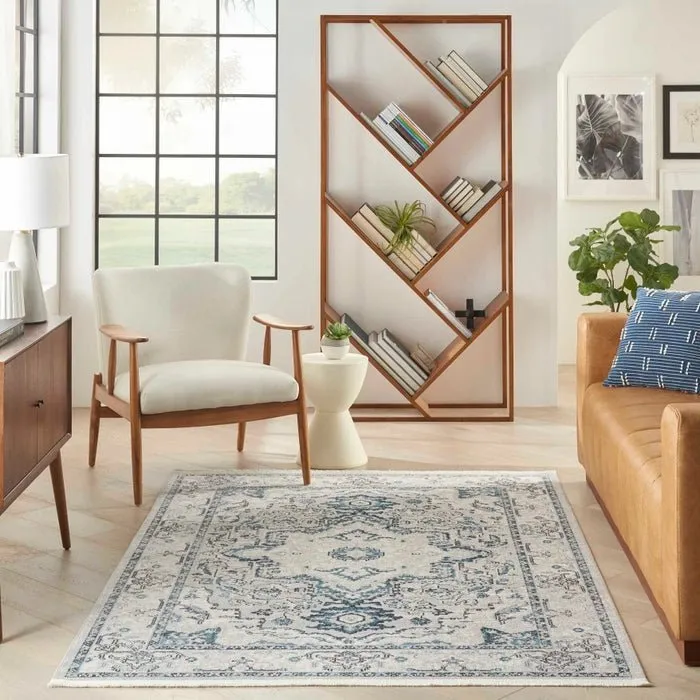 Carina CNA02 Grey/Blue Rug