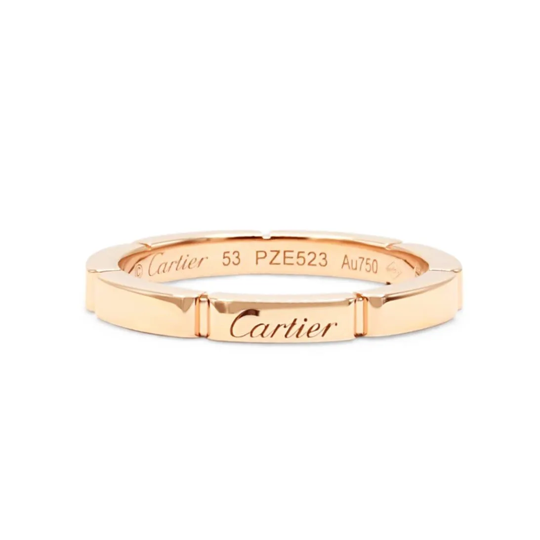 Cartier Maillon Panthère Ring Size 53 - 18ct Rose Gold