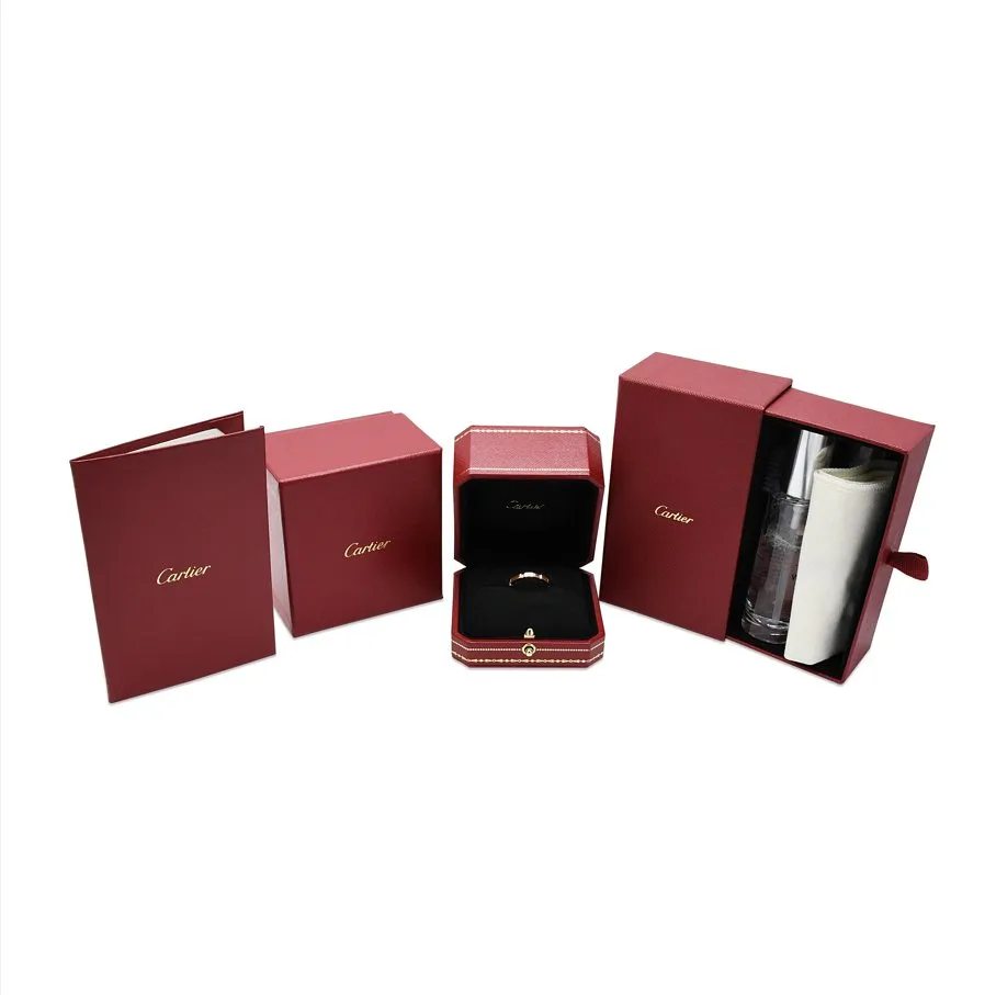 Cartier Maillon Panthère Ring Size 53 - 18ct Rose Gold