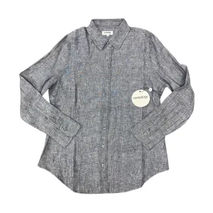 Casual Linen Shirt Navy