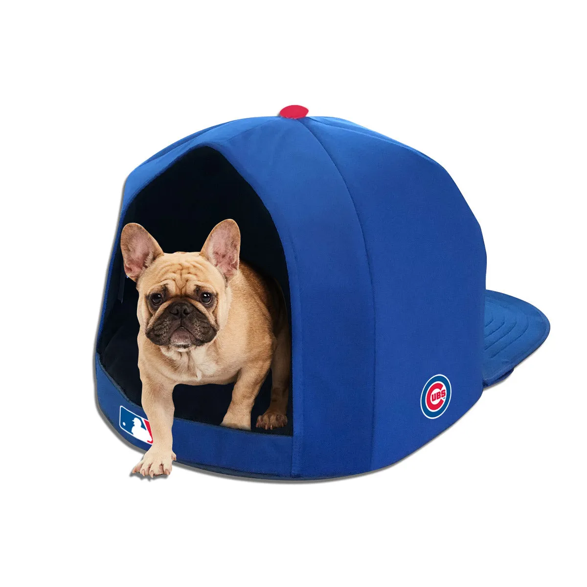 CHICAGO CUBS NAP CAP PLUSH DOG BED