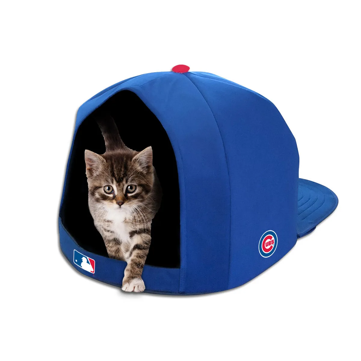 CHICAGO CUBS NAP CAP PLUSH DOG BED