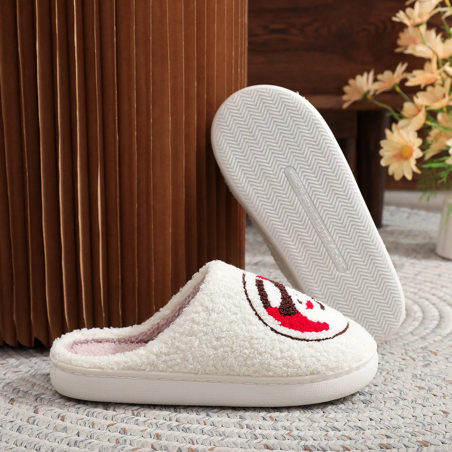 Christmas 🎄Cookie Print Home Slippers