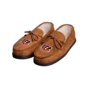 Cincinnati Bengals NFL Mens Moccasin Slippers