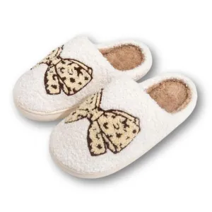 Coming Soon | Leopard Print Bow Slippers
