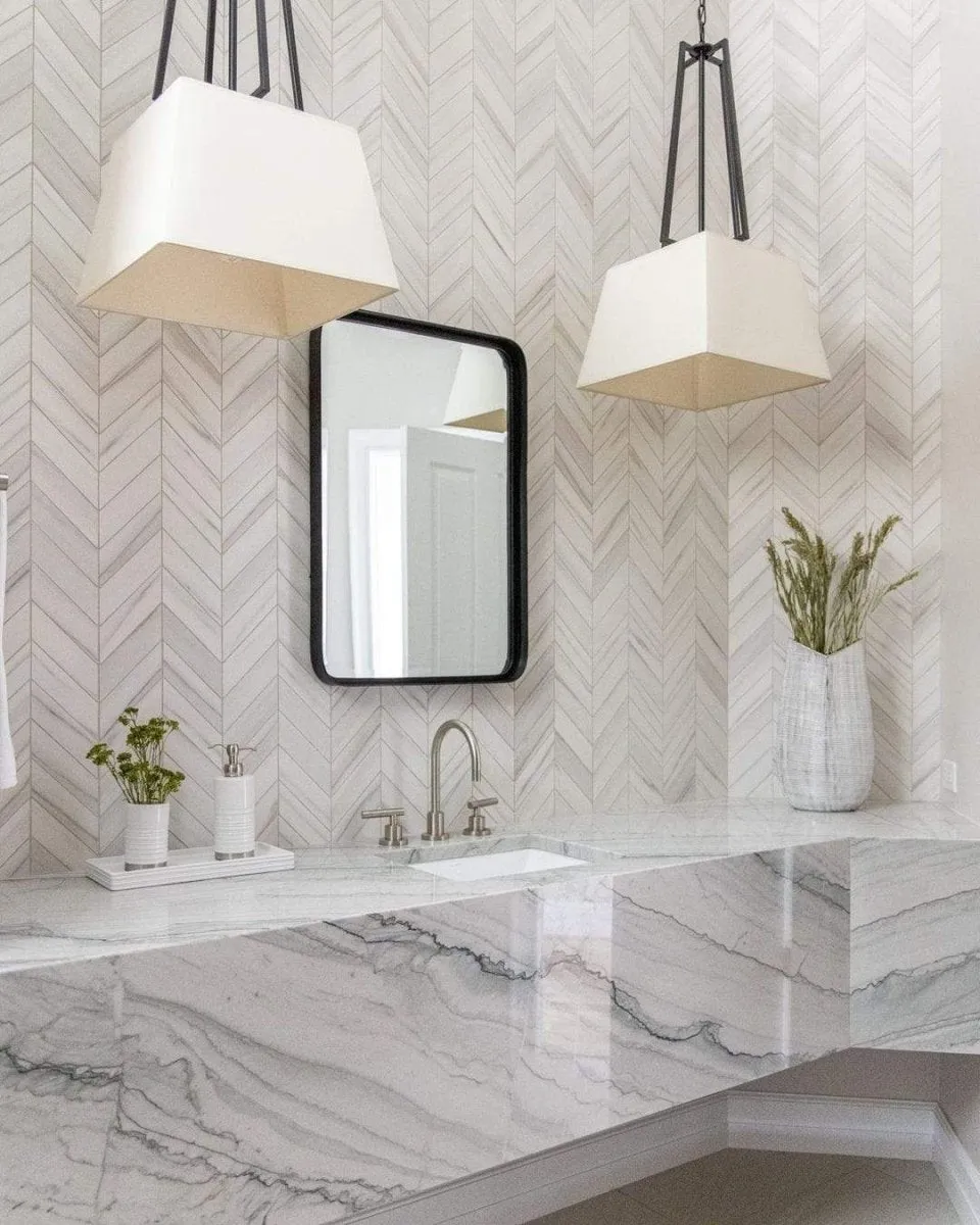 Crofton Matte Black Mirror
