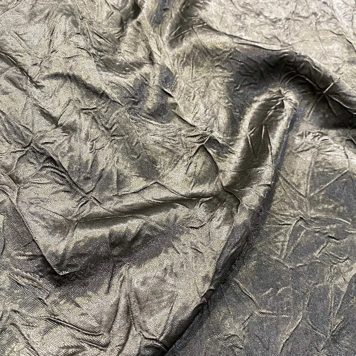 Crush Satin (Bichon) Wholesale Fabric in Grey 665