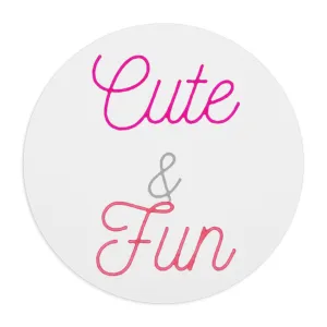 Cute and Fun Mouse Pad