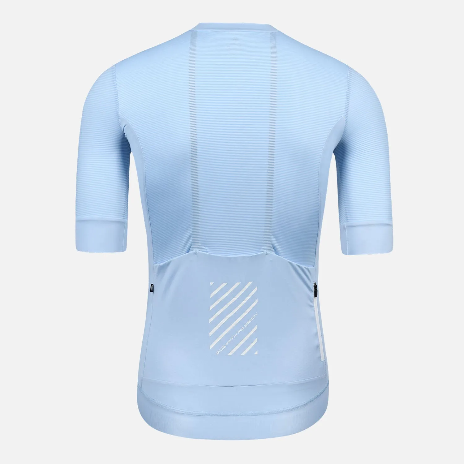 Cycling Jersey Mens Urban  Traveler Light Blue