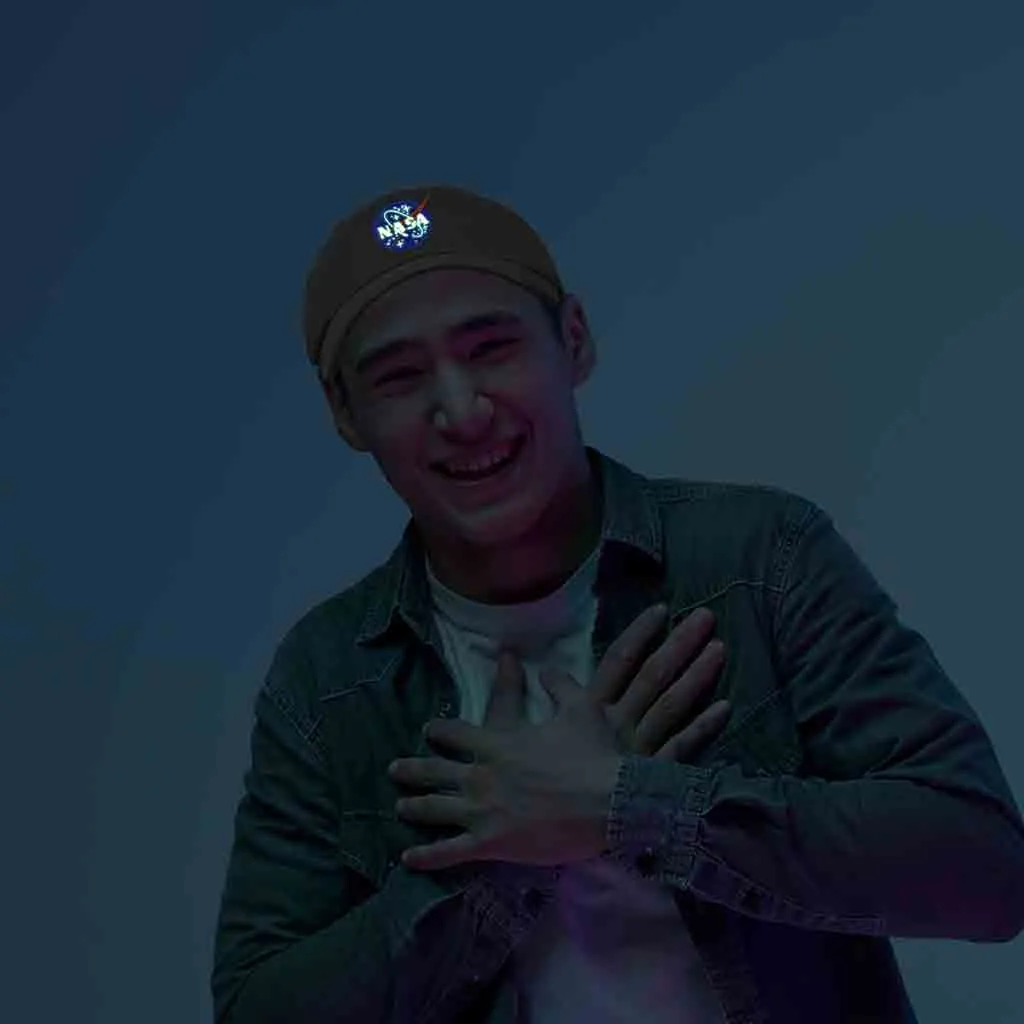 Dalix NASA Hat (Glow in the Dark)