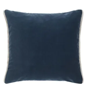 Designers Guild Varese Prussian & Smoke Decorative Pillow