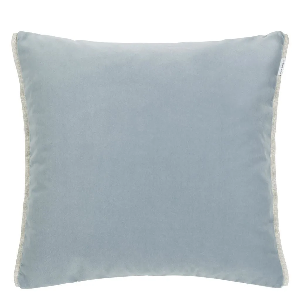 Designers Guild Varese Prussian & Smoke Decorative Pillow