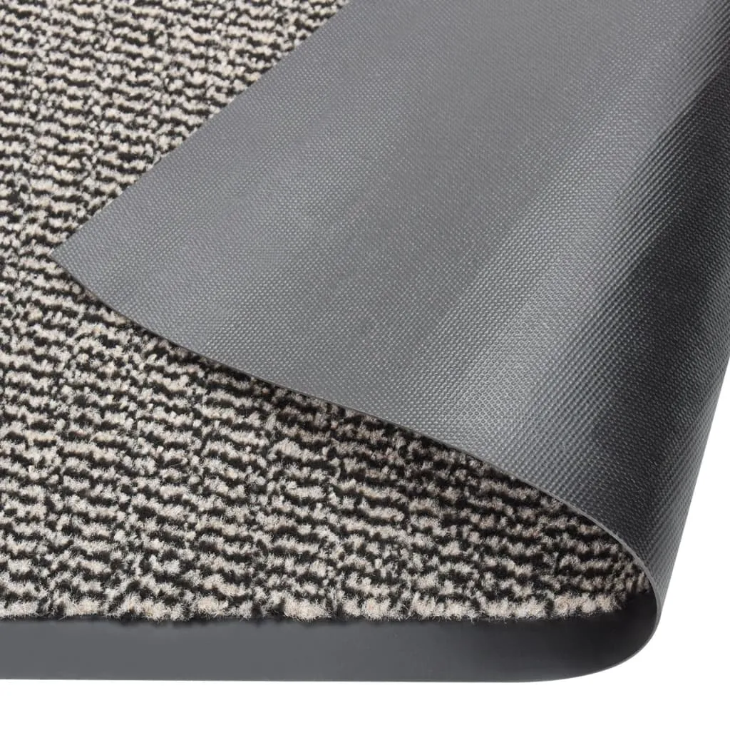 Doormat Tufted 90x150 cm Light Brown