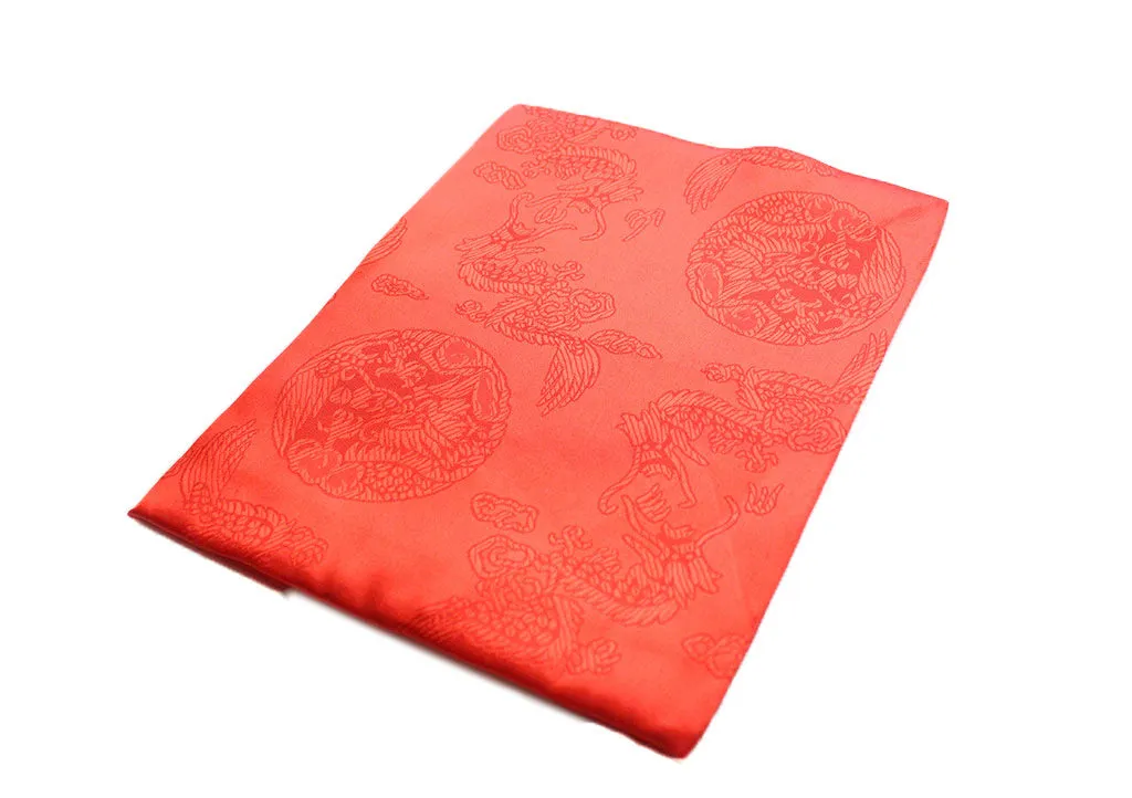 Dragon Printed Offering Scarf Khata