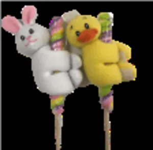 Easter Plush N' Swirl Pops