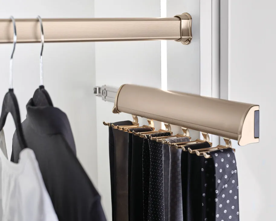 Elite Tie Rack 15, Black