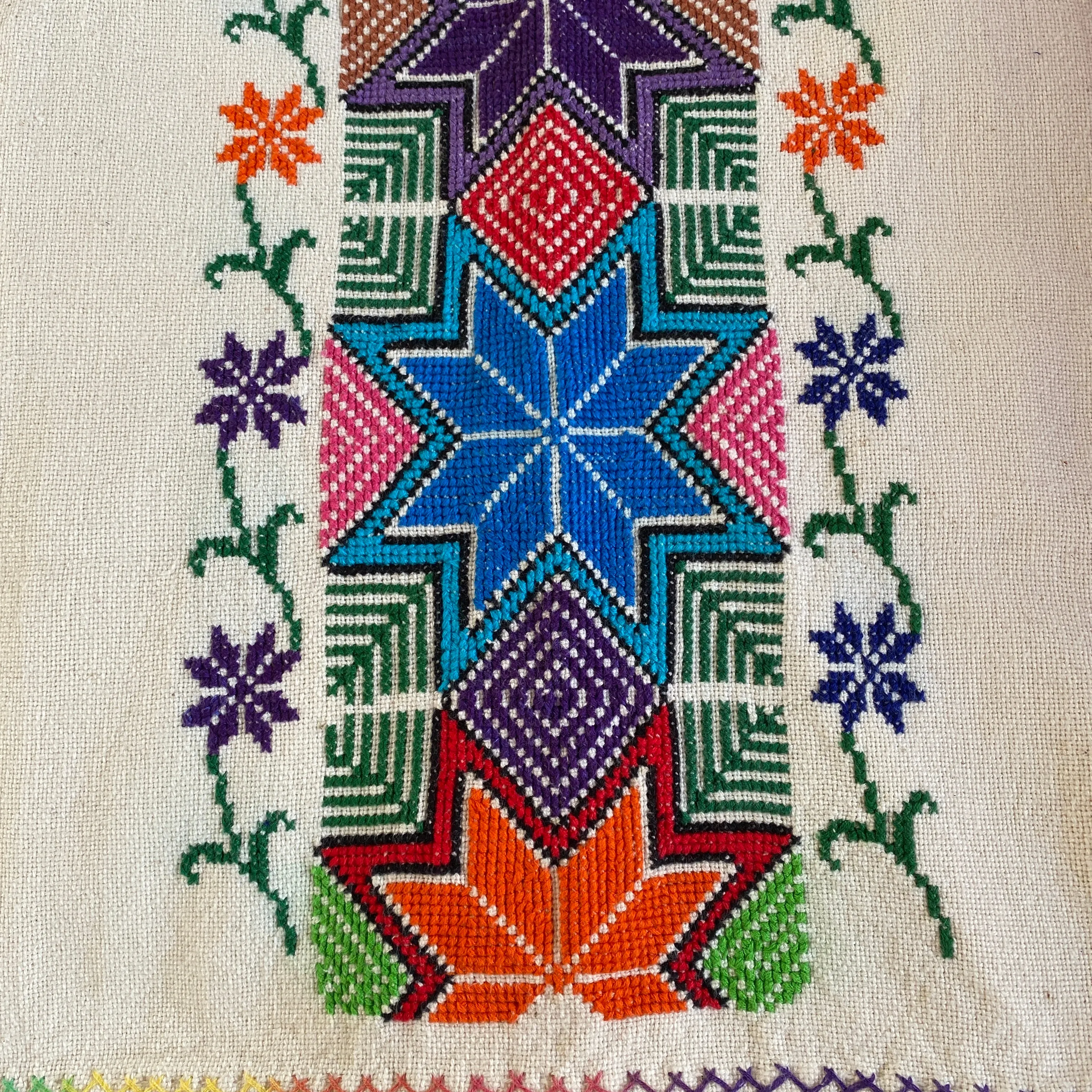Embroidered Blouse "Cocucho"- Medium
