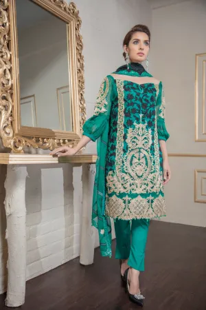 Eshaal Embroidered Luxury Chiffon Collection by Emaan Adeel – A La Mode