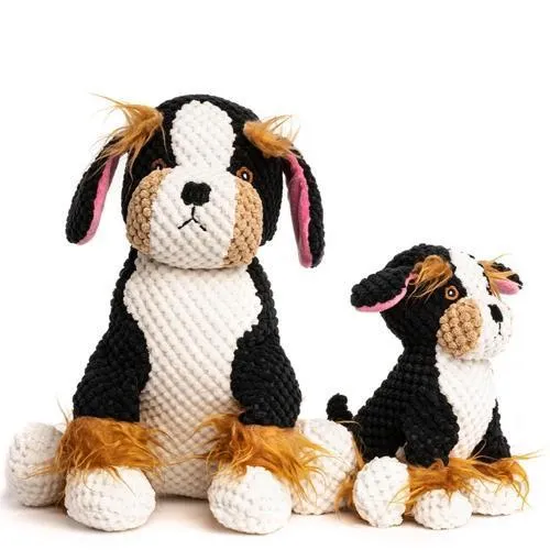 Fabdog | Floppy Bernese Mountain -  Plush Dog Toy