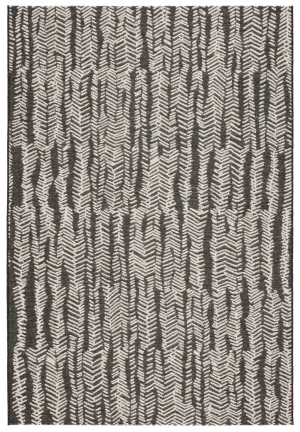 Fresno FSN05 Black/Cream Rug