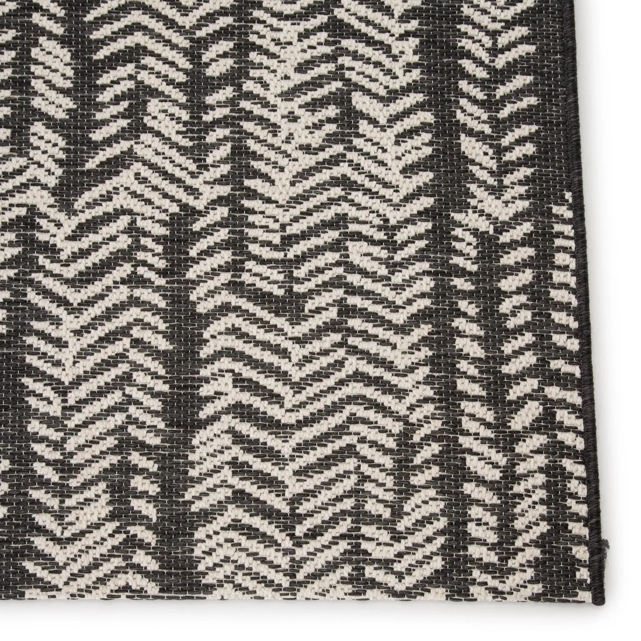 Fresno FSN05 Black/Cream Rug