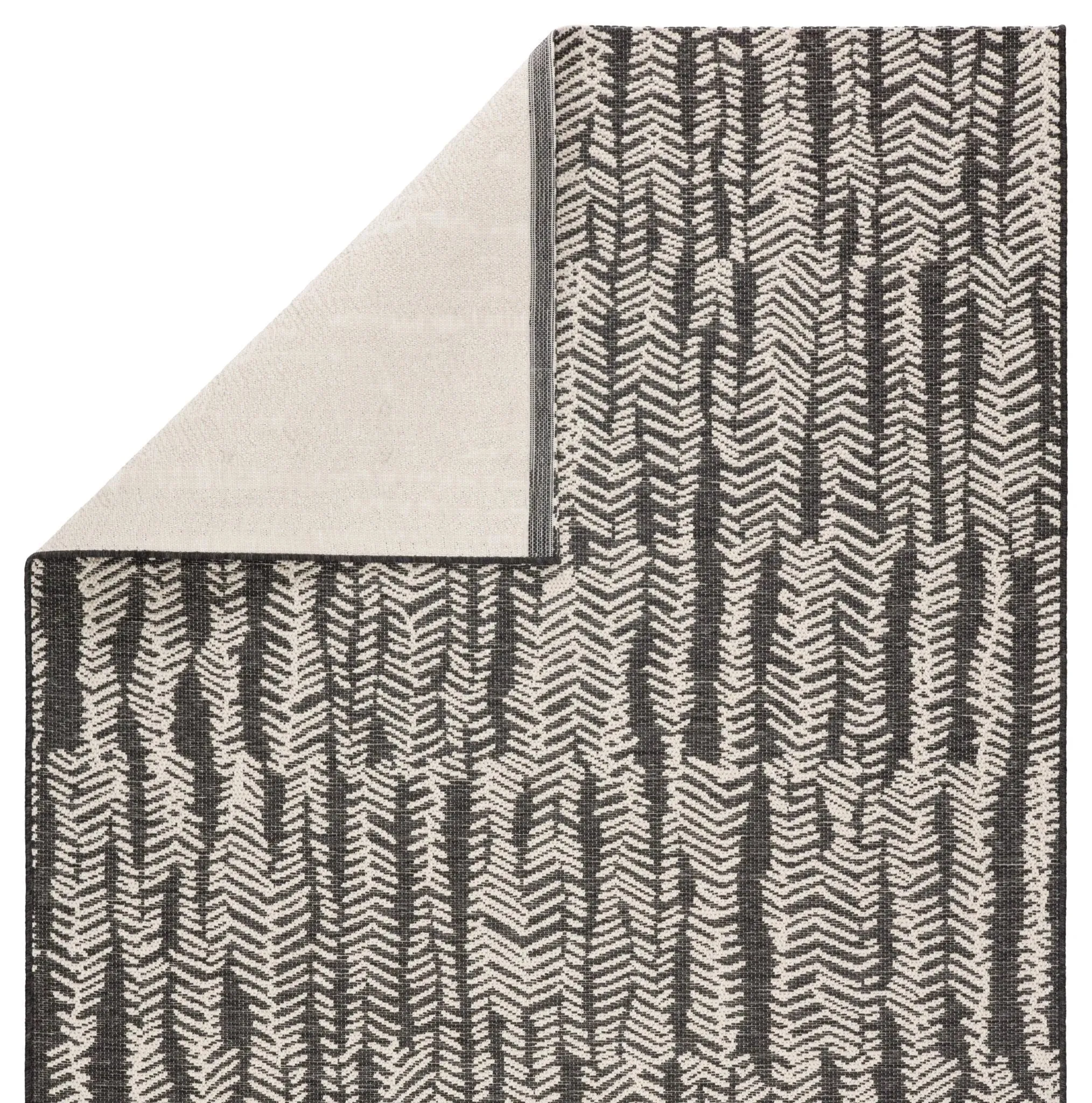 Fresno FSN05 Black/Cream Rug
