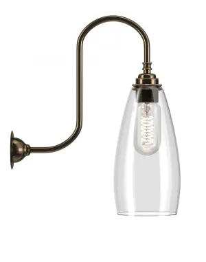 Fritz Fryer Upton Swan Neck Bathroom Wall Light