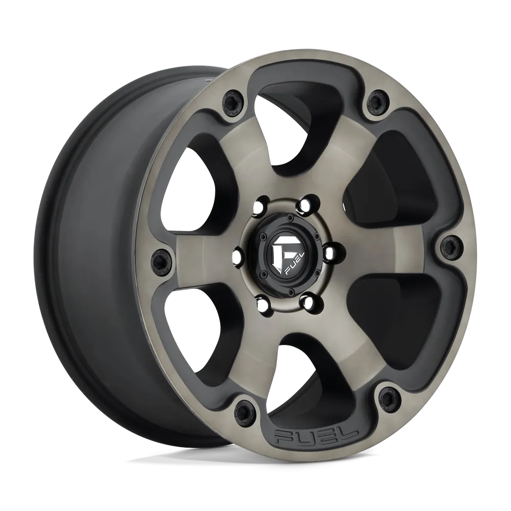 Fuel Beast Wheels Matte Black Double Dark Tint D564 | 2022-2025 Toyota Tundra (Multiple Size Options)