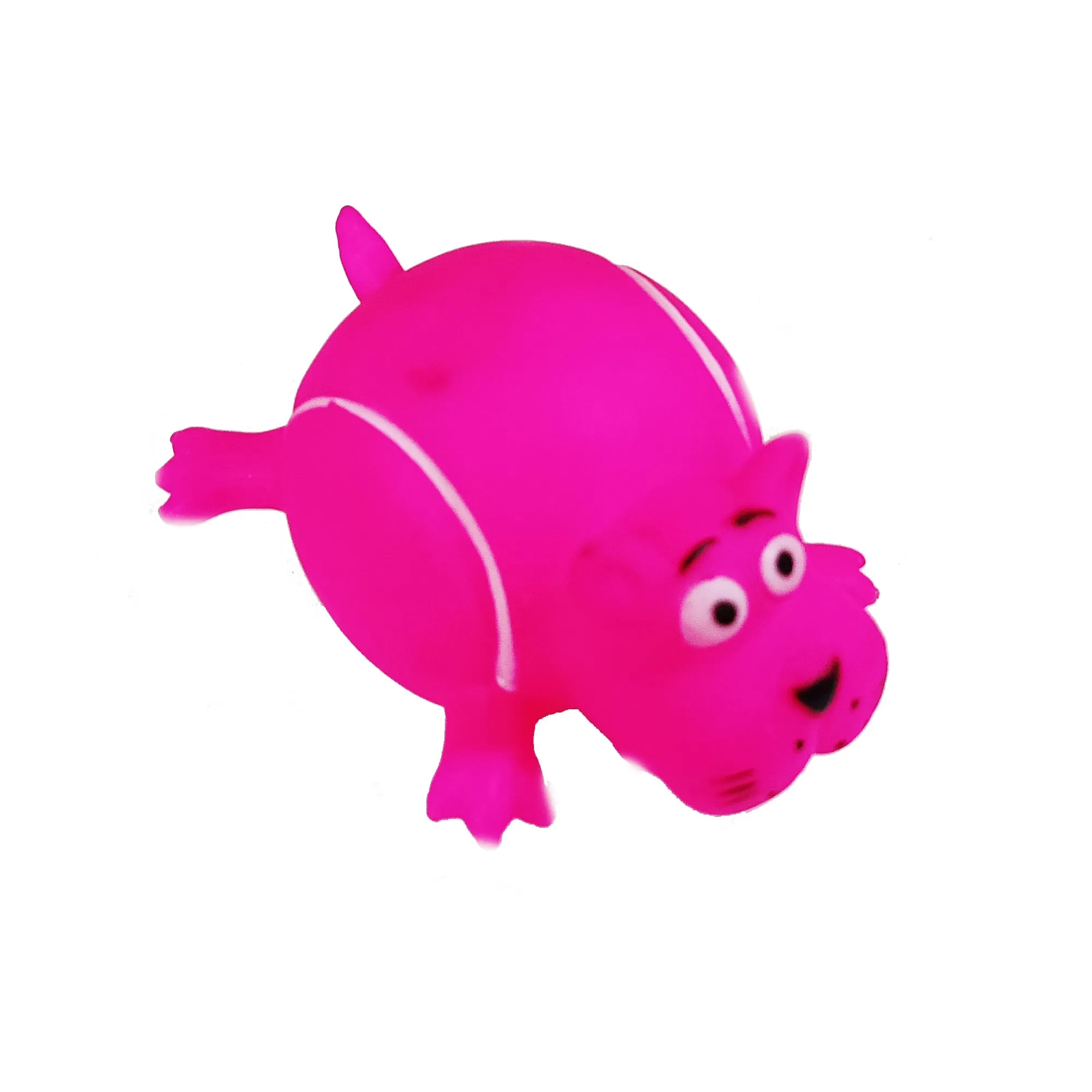 Furry Friend Rubber Squeaky Animal Toy for Dogs
